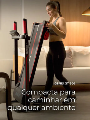 Esteira Ergométrica Dobrável GT 500 Genis Polishop